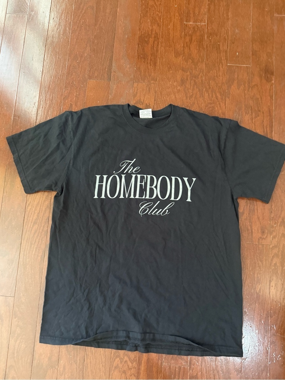 The Homebody Club merch T Shirt black size men’s XL